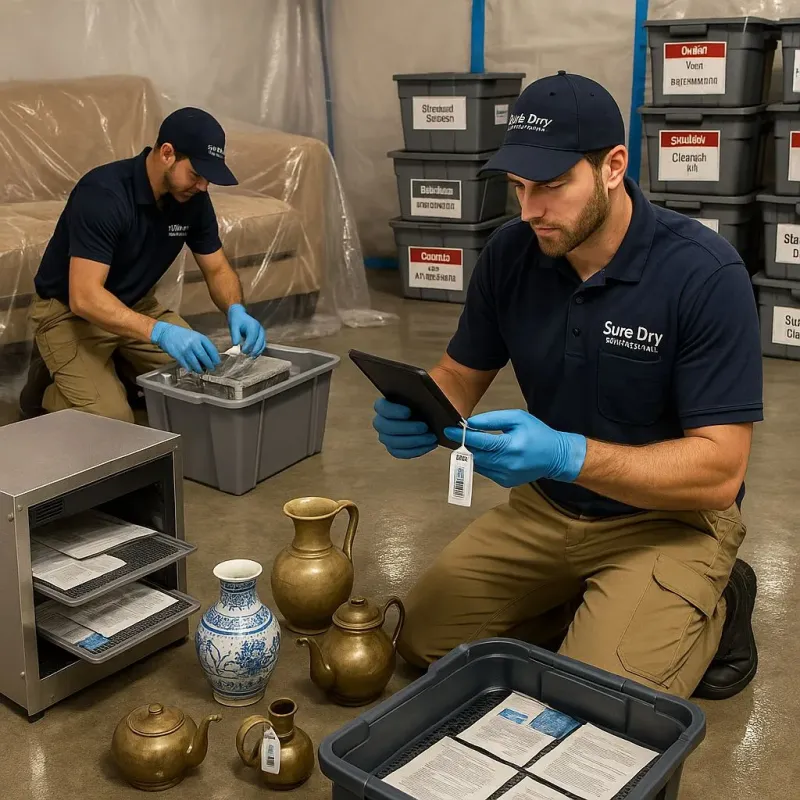 Content Protection and Restoration process in Hazlet Township, NJ