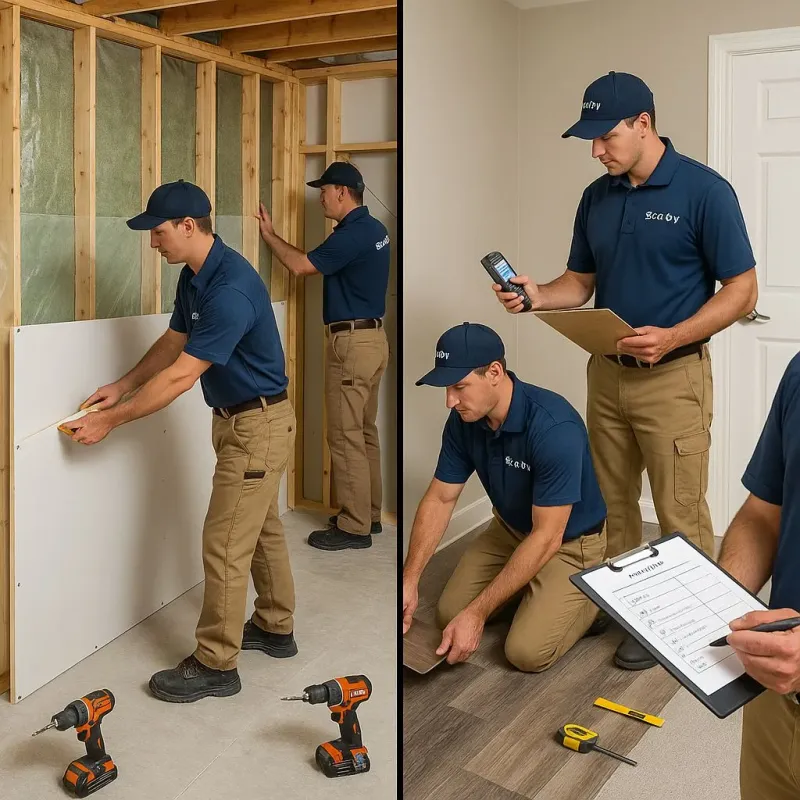 Repairs and Reconstruction process in Hazlet Township, NJ