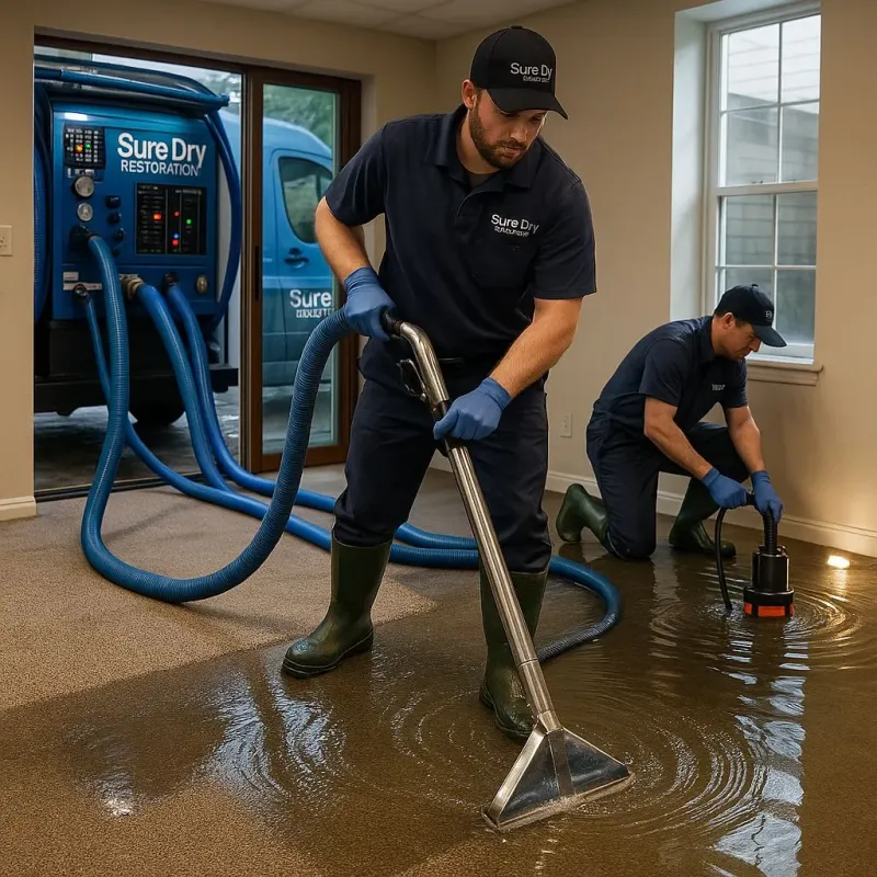 Water Extraction and Removal process in Hazlet Township, NJ